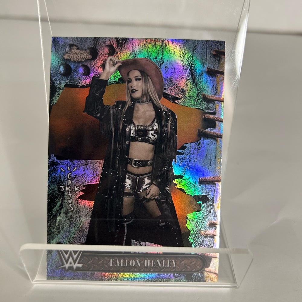 2025 Topps Chrome WWE X Cactus Jack - Fallon Henley, Fallon Henley #78